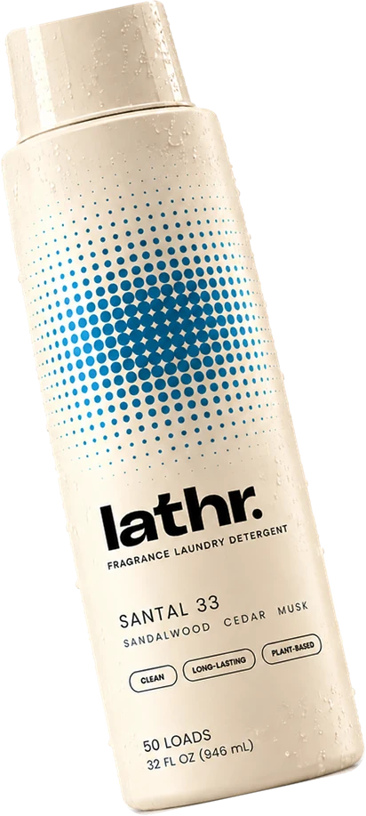 Lathr Santal 33 fragrance laundry detergent