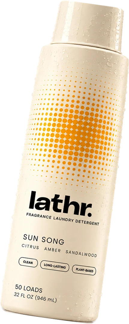 Lathr Sun Song fragrance laundry detergent