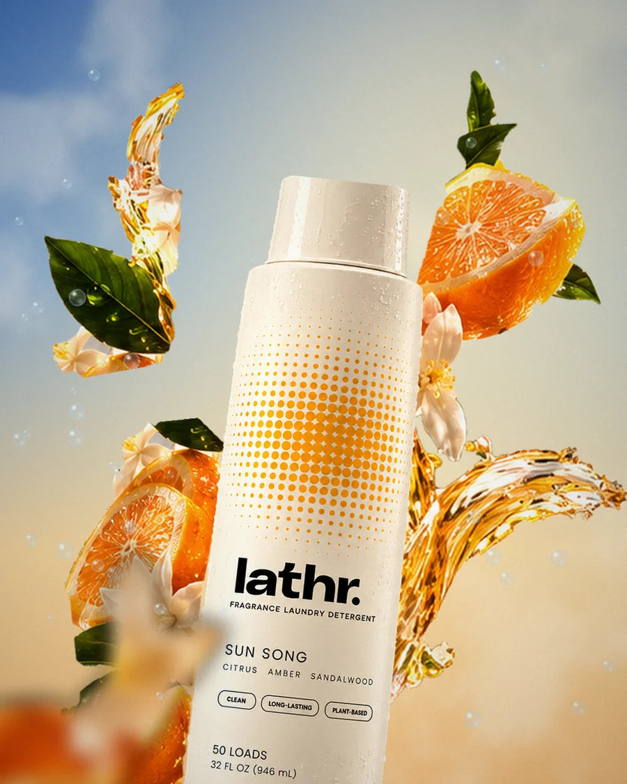Lathr Sun Song with citrus and flowers